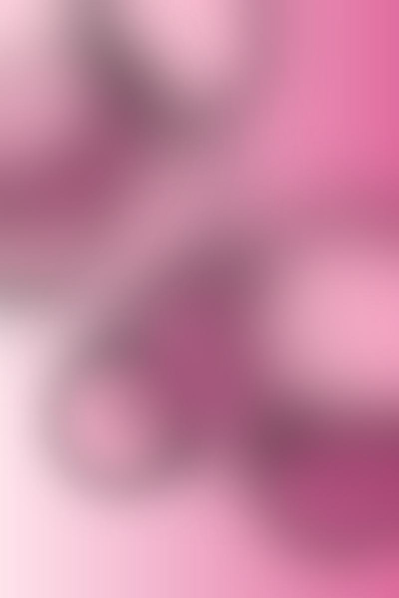 Generated abstract artwork, blush bloom: blobs pattern in blush tones