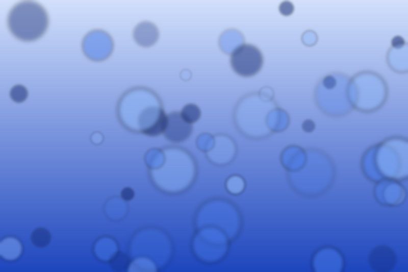 Generated abstract artwork, cobalt glow: bokeh pattern in cobalt tones