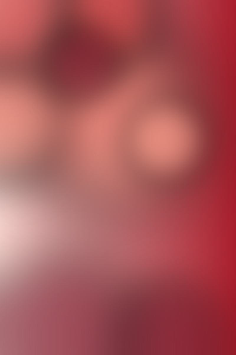 Generated abstract artwork, crimson bloom: blobs pattern in crimson tones