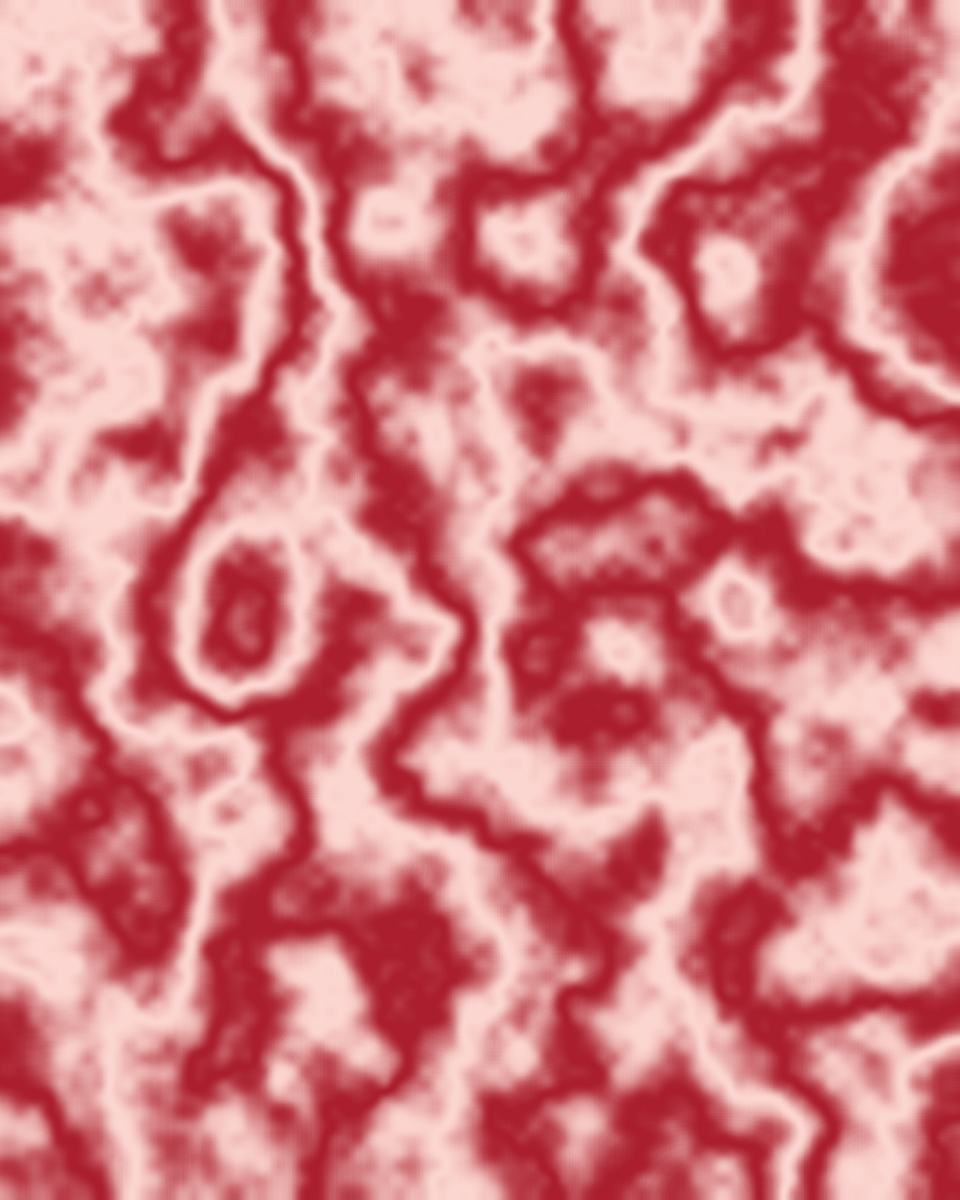 Generated abstract artwork, crimson swirl: marble pattern in crimson tones