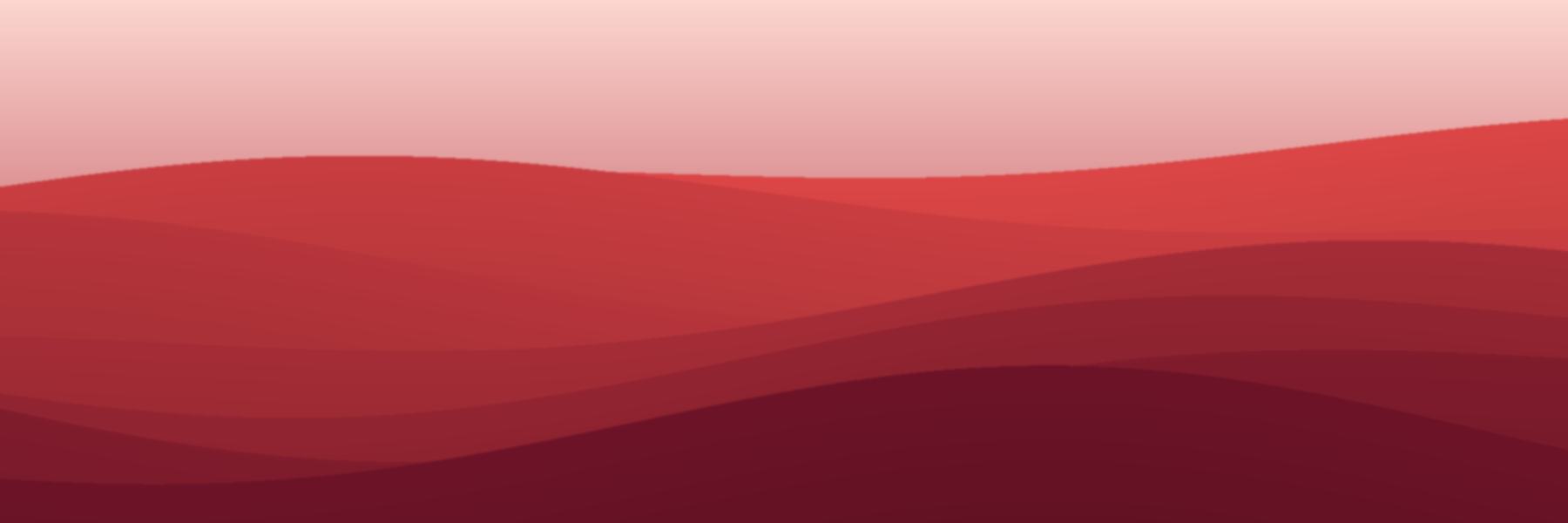 Generated abstract artwork, red road: dunes pattern in crimson tones