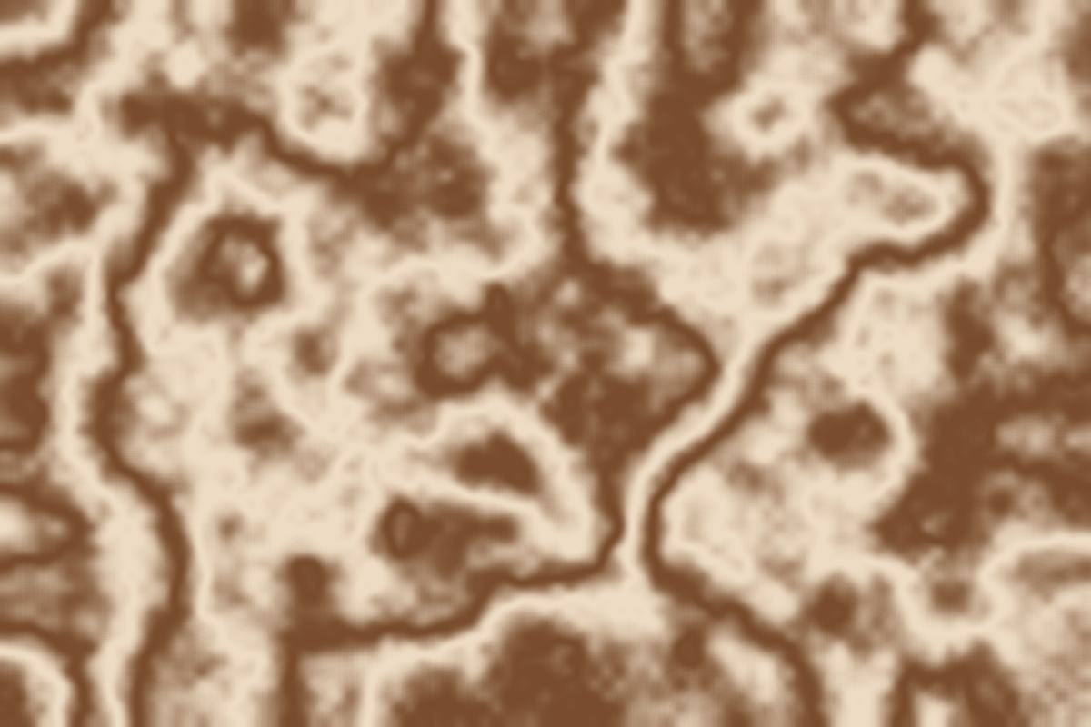 Generated abstract artwork, umber marble: marble pattern in umber tones